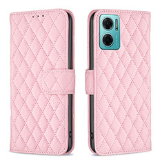 Custodia Portafoglio In Pelle Cover con Supporto B19F per Xiaomi Redmi 11 Prime 5G Oro Rosa