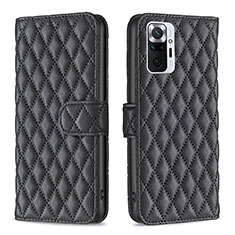 Custodia Portafoglio In Pelle Cover con Supporto B19F per Xiaomi Redmi Note 10 Pro Max Nero