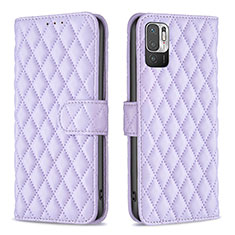 Custodia Portafoglio In Pelle Cover con Supporto B19F per Xiaomi Redmi Note 11 SE 5G Viola