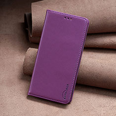 Custodia Portafoglio In Pelle Cover con Supporto B23F per Xiaomi Redmi Note 13 5G Viola
