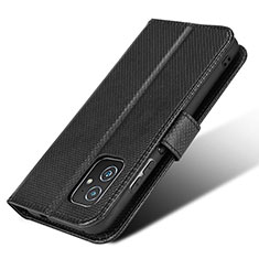 Custodia Portafoglio In Pelle Cover con Supporto BY1 per Asus ZenFone 8 Mini Nero