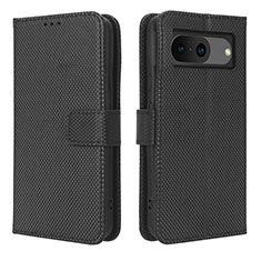 Custodia Portafoglio In Pelle Cover con Supporto BY1 per Google Pixel 8 5G Nero