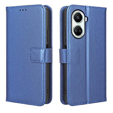 Custodia Portafoglio In Pelle Cover con Supporto BY1 per Huawei Nova 10 SE Marrone