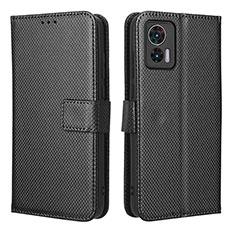 Custodia Portafoglio In Pelle Cover con Supporto BY1 per Motorola Moto Edge 30 Lite 5G Nero