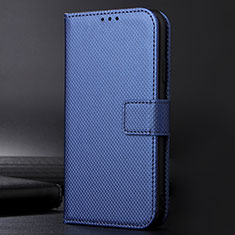 Custodia Portafoglio In Pelle Cover con Supporto BY1 per Nokia G11 Blu