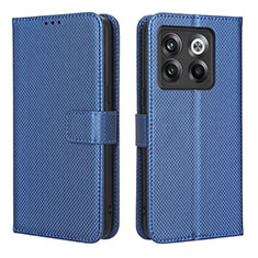 Custodia Portafoglio In Pelle Cover con Supporto BY1 per OnePlus Ace Pro 5G Blu