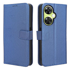 Custodia Portafoglio In Pelle Cover con Supporto BY1 per OnePlus Nord N30 5G Blu