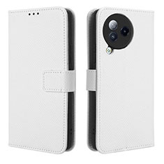 Custodia Portafoglio In Pelle Cover con Supporto BY1 per Xiaomi Civi 3 5G Bianco