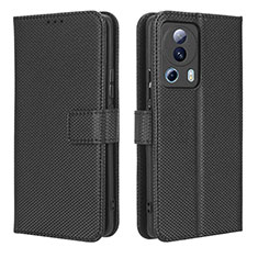 Custodia Portafoglio In Pelle Cover con Supporto BY1 per Xiaomi Mi 13 Lite 5G Nero