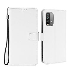 Custodia Portafoglio In Pelle Cover con Supporto BY1 per Xiaomi Redmi 9 Power Bianco