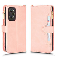 Custodia Portafoglio In Pelle Cover con Supporto BY2 per Realme GT Neo 3T 5G Oro Rosa