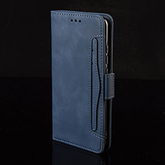 Custodia Portafoglio In Pelle Cover con Supporto BY2 per Xiaomi Redmi Note 11E 5G Blu