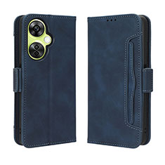 Custodia Portafoglio In Pelle Cover con Supporto BY3 per OnePlus Nord N30 5G Blu