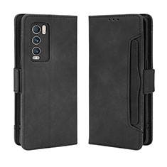 Custodia Portafoglio In Pelle Cover con Supporto BY3 per Realme GT Master Explorer 5G Nero