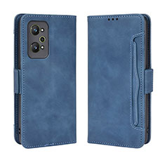 Custodia Portafoglio In Pelle Cover con Supporto BY3 per Realme GT Neo 3T 5G Blu