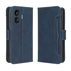 Custodia Portafoglio In Pelle Cover con Supporto BY3 per Realme GT Neo5 SE 5G Blu