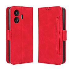 Custodia Portafoglio In Pelle Cover con Supporto BY3 per Realme GT Neo5 SE 5G Rosso