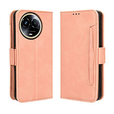 Custodia Portafoglio In Pelle Cover con Supporto BY3 per Realme V50s 5G Rosa