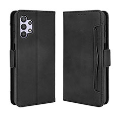 Custodia Portafoglio In Pelle Cover con Supporto BY3 per Samsung Galaxy A13 4G Nero