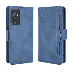 Custodia Portafoglio In Pelle Cover con Supporto BY3 per Samsung Galaxy A15 4G Blu