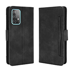 Custodia Portafoglio In Pelle Cover con Supporto BY3 per Samsung Galaxy A52 4G Nero