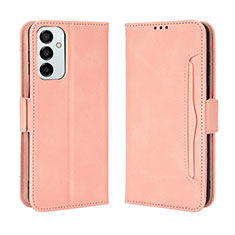 Custodia Portafoglio In Pelle Cover con Supporto BY3 per Samsung Galaxy M23 5G Rosa