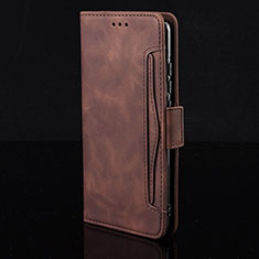 Custodia Portafoglio In Pelle Cover con Supporto BY3 per Samsung Galaxy Note 10 Plus 5G Marrone