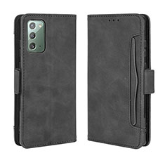 Custodia Portafoglio In Pelle Cover con Supporto BY3 per Samsung Galaxy S20 FE (2022) 5G Nero