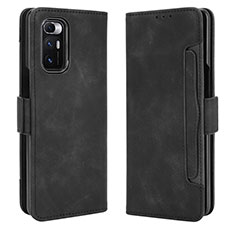 Custodia Portafoglio In Pelle Cover con Supporto BY3 per Xiaomi Mix Fold 5G Nero