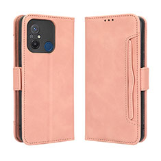 Custodia Portafoglio In Pelle Cover con Supporto BY3 per Xiaomi Redmi 11A 4G Rosa