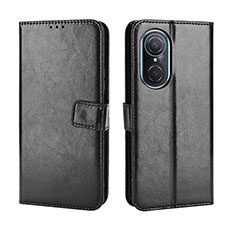 Custodia Portafoglio In Pelle Cover con Supporto BY5 per Huawei Honor 50 SE 5G Nero