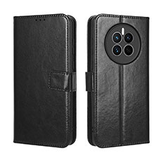 Custodia Portafoglio In Pelle Cover con Supporto BY5 per Huawei Mate 50 Nero