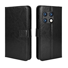 Custodia Portafoglio In Pelle Cover con Supporto BY5 per OnePlus 10 Pro 5G Nero