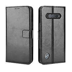 Custodia Portafoglio In Pelle Cover con Supporto BY5 per Xiaomi Black Shark 4S 5G Nero