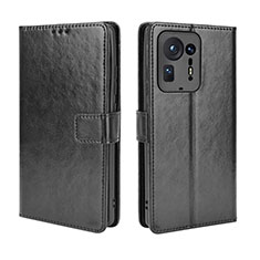 Custodia Portafoglio In Pelle Cover con Supporto BY5 per Xiaomi Mi Mix 4 5G Nero