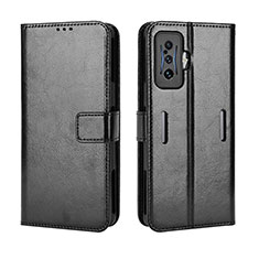 Custodia Portafoglio In Pelle Cover con Supporto BY5 per Xiaomi Redmi K50 Gaming AMG F1 5G Nero