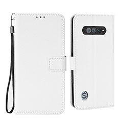 Custodia Portafoglio In Pelle Cover con Supporto BY6 per Xiaomi Black Shark 4S 5G Bianco