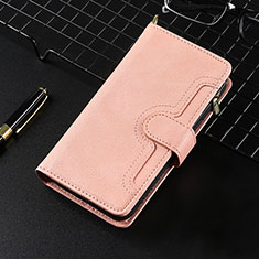 Custodia Portafoglio In Pelle Cover con Supporto BY7 per Xiaomi Redmi 10 (2022) Oro Rosa