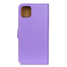 Custodia Portafoglio In Pelle Cover con Supporto C01 per Xiaomi Mi 11 Lite 5G NE Viola