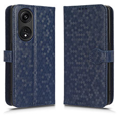 Custodia Portafoglio In Pelle Cover con Supporto C01X per Huawei Honor X5 Plus Blu