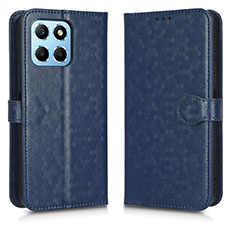 Custodia Portafoglio In Pelle Cover con Supporto C01X per Huawei Honor X6 Blu