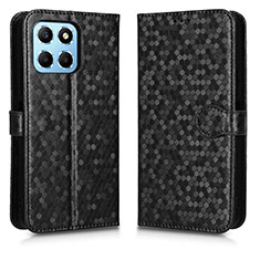 Custodia Portafoglio In Pelle Cover con Supporto C01X per Huawei Honor X6 Nero