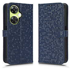 Custodia Portafoglio In Pelle Cover con Supporto C01X per Oppo K11x 5G Blu