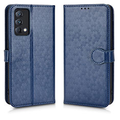 Custodia Portafoglio In Pelle Cover con Supporto C01X per Realme GT Master 5G Blu