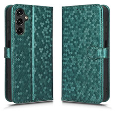 Custodia Portafoglio In Pelle Cover con Supporto C01X per Samsung Galaxy A25 5G Verde