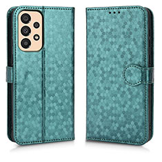 Custodia Portafoglio In Pelle Cover con Supporto C01X per Samsung Galaxy A33 5G Verde