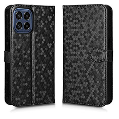 Custodia Portafoglio In Pelle Cover con Supporto C01X per Samsung Galaxy M53 5G Nero