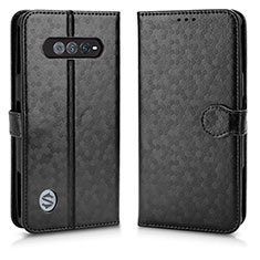 Custodia Portafoglio In Pelle Cover con Supporto C01X per Xiaomi Black Shark 4S 5G Nero