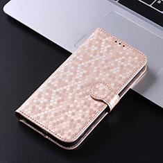 Custodia Portafoglio In Pelle Cover con Supporto C01X per Xiaomi Mix Fold 3 5G Oro