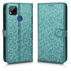 Custodia Portafoglio In Pelle Cover con Supporto C01X per Xiaomi POCO C31 Verde